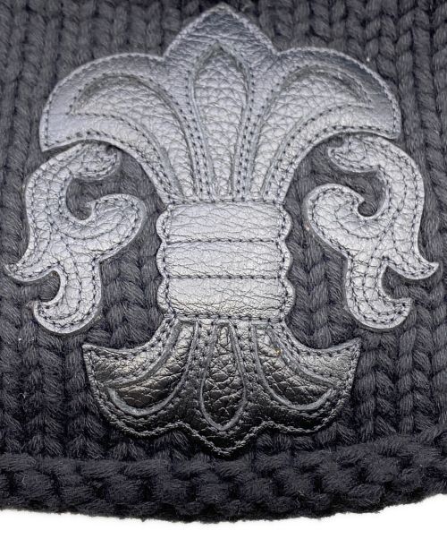 CHROME HEARTS（クロムハーツ）CHROME HEARTS (クロムハーツ) フレアパッチビーニー ブラック サイズ:-の古着・服飾アイテム