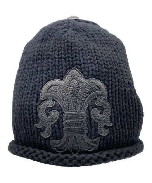 CHROME HEARTS（クロムハーツ）CHROME HEARTS (クロムハーツ) フレアパッチビーニー ブラック サイズ:-の古着・服飾アイテム