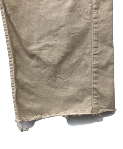 Healthy DENIM（ヘルシーデニム）Healthy denim (ヘルシーデニム) Plage (プラージュ) 別注HIP HANG チノパンツ ベージュ サイズ:Sの古着・服飾アイテム