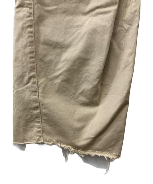 Healthy DENIM（ヘルシーデニム）Healthy denim (ヘルシーデニム) Plage (プラージュ) 別注HIP HANG チノパンツ ベージュ サイズ:Sの古着・服飾アイテム