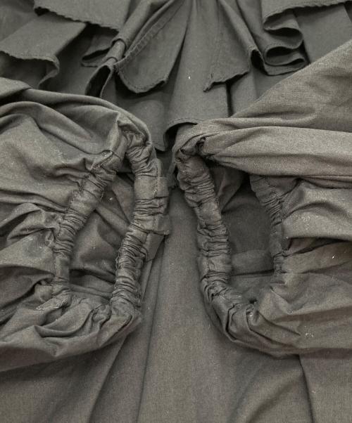 SLOBE IENA（スローブ イエナ）SLOBE IENA (スローブ イエナ) ラッフルブラウス ブラック サイズ:-の古着・服飾アイテム