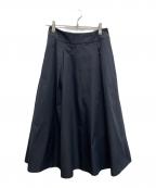 SOEJUソージュ）の古着「リモンタタックスカート」｜ブラック