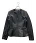 RUIRUE BOUTIQUE（ルイルエブティック）の古着「レザージャケット」｜ブラック