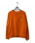 MAISON KITSUNE（メゾンキツネ）の古着「パッチクラシックスウェット」｜オレンジ