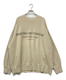 R JUBILEE（アールジュビリー）の古着「Basic Sweat Print Shirts」｜ベージュ