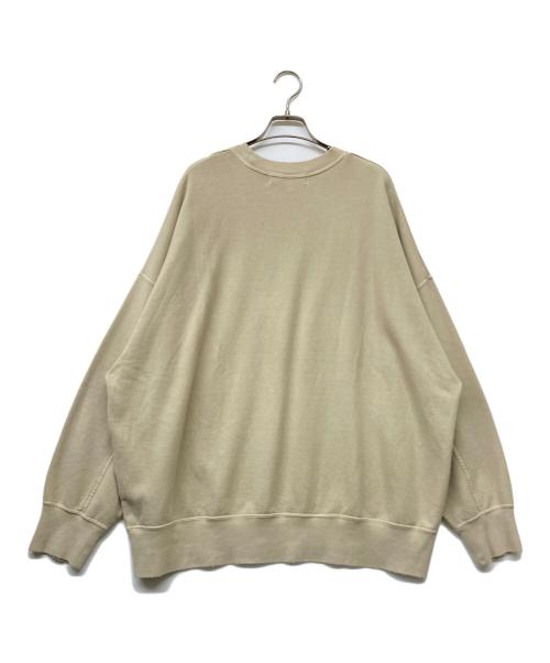R JUBILEE（アールジュビリー）R JUBILEE (アールジュビリー) Basic Sweat Print Shirts ベージュ サイズ:Mの古着・服飾アイテム