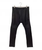 BALMAINバルマン）の古着「サルエルスウェットパンツ」｜ブラック