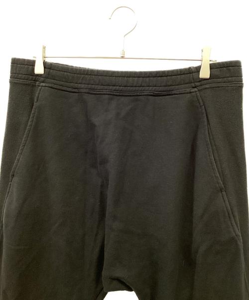 BALMAIN（バルマン）BALMAIN (バルマン) サルエルスウェットパンツ ブラック サイズ:Lの古着・服飾アイテム