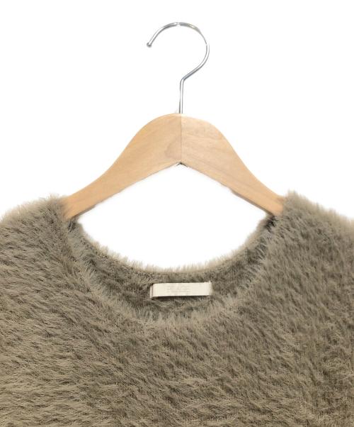 Plage（プラージュ）Plage (プラージュ) SHAGGY CROPPED プルオーバー ブラウン サイズ:FREE　の古着・服飾アイテム