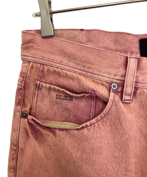 DELUXE（デラックス）DELUXE (デラックス) デニムパンツ ピンク サイズ:Mの古着・服飾アイテム