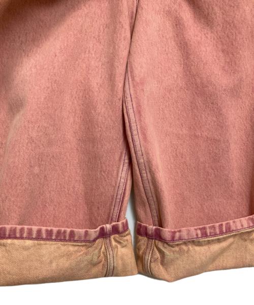 DELUXE（デラックス）DELUXE (デラックス) デニムパンツ ピンク サイズ:Mの古着・服飾アイテム