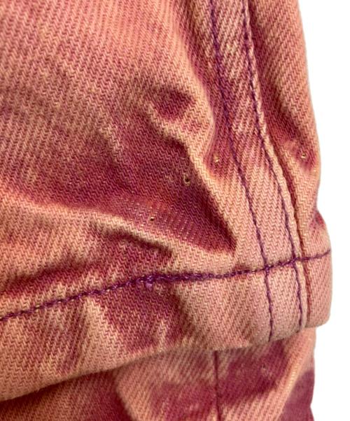 DELUXE（デラックス）DELUXE (デラックス) デニムパンツ ピンク サイズ:Mの古着・服飾アイテム