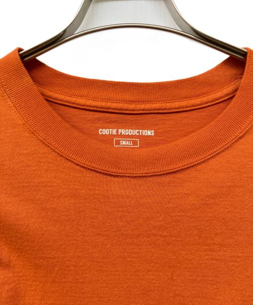 COOTIE PRODUCTIONS（クーティープロダクツ）COOTIE PRODUCTIONS (クーティープロダクツ) Open End Yarn Error Fit L/S Tee オレンジ サイズ:Sの古着・服飾アイテム