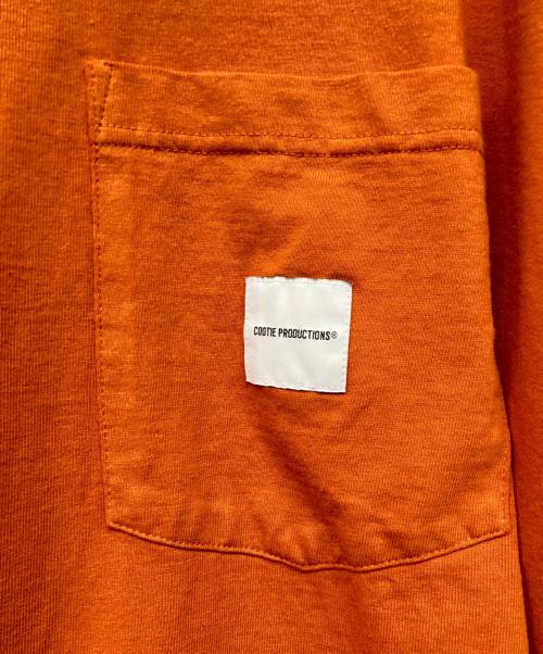 COOTIE PRODUCTIONS（クーティープロダクツ）COOTIE PRODUCTIONS (クーティープロダクツ) Open End Yarn Error Fit L/S Tee オレンジ サイズ:Sの古着・服飾アイテム