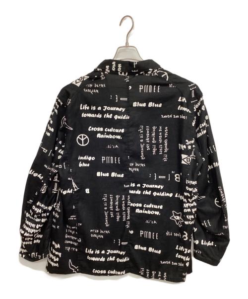 H.R.MARKET（ハリウッドランチマーケッド）H.R.MARKET (ハリウッドランチマーケッド) JOURNEY GRAFFITI ３B JACKET ブラック サイズ:2の古着・服飾アイテム