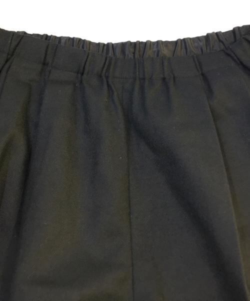 ENFOLD（エンフォルド）ENFOLD (エンフォルド) STRAIGHT-WIDE PANTS ブラック サイズ:38の古着・服飾アイテム