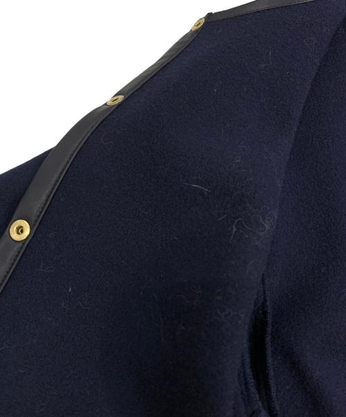 Traditional Weatherwear（トラディショナルウェザーウェア）Traditional Weatherwear (トラディショナルウェザーウェア) ARKLEY A-LINE W-FACE JERSEY ネイビー サイズ:34の古着・服飾アイテム