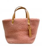 HARRIETハリエット）の古着「シープボア トート」｜ピンク