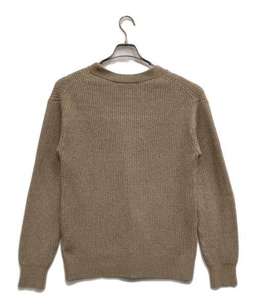 Plage（プラージュ）Plage (プラージュ) テープヤーン アゼ カーディガン ベージュ サイズ:Fの古着・服飾アイテム