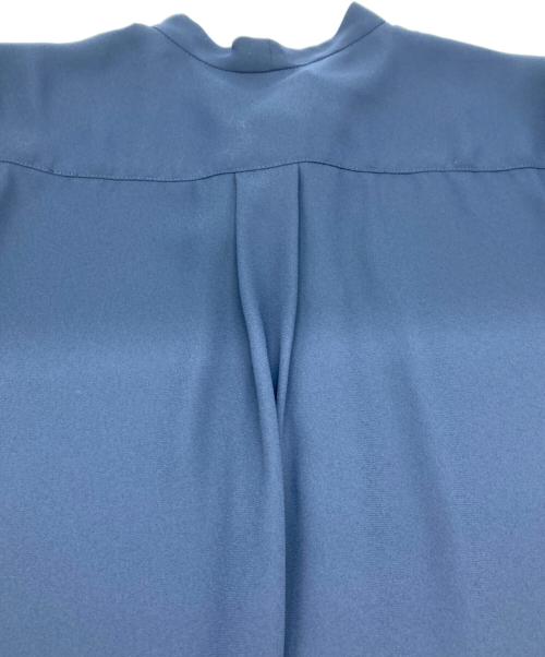 Spick and Span（スピック＆スパン）Spick and Span (スピックアンドスパン) バックサテンリボンブラウス ネイビー サイズ:-の古着・服飾アイテム