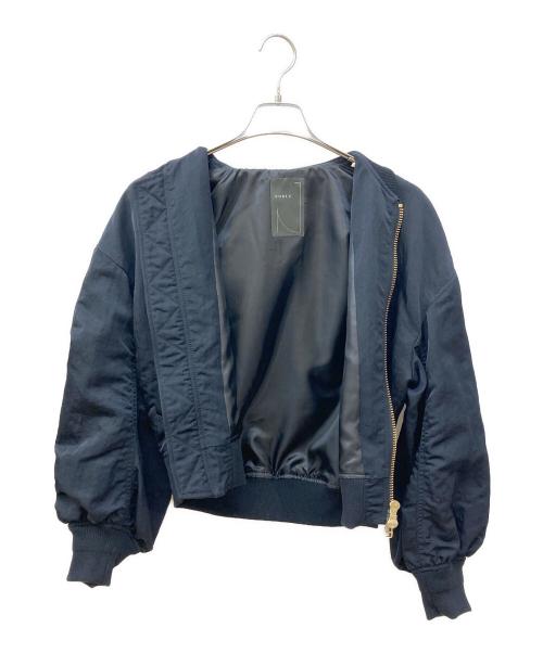 Noble（ノーブル）Noble (ノーブル) ヴィンテージナイロンコンパクトMA1 ブラック サイズ:FREEの古着・服飾アイテム