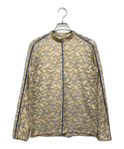 MAISON SPECIAL（メゾンスペシャル）MAISON SPECIAL (メゾンスペシャル) レースブラウス ブルー サイズ:Freeの古着・服飾アイテム