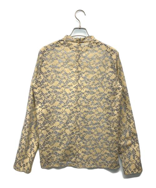 MAISON SPECIAL（メゾンスペシャル）MAISON SPECIAL (メゾンスペシャル) レースブラウス ブルー サイズ:Freeの古着・服飾アイテム