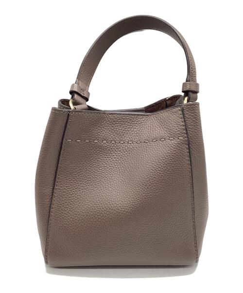 TORY BURCH（トリーバーチ）TORY BURCH (トリーバーチ) 2WAYショルダーバッグ ブラウンの古着・服飾アイテム