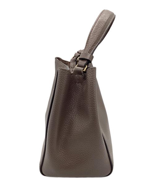 TORY BURCH（トリーバーチ）TORY BURCH (トリーバーチ) 2WAYショルダーバッグ ブラウンの古着・服飾アイテム