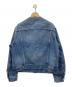 JANE SMITH (ジェーンスミス) Plage (プラージュ) ノーカラーデニムジャケット ブルー サイズ:38：4000円