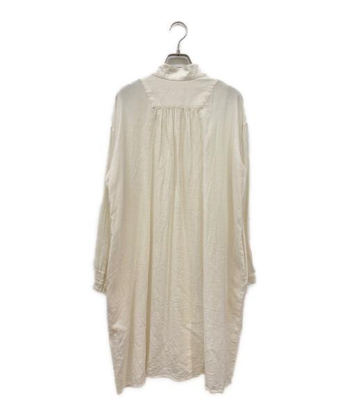 Conges payes（コンジェ ペイエ）Conges payes (コンジェ ペイエ) モスリンチュニックブラウス ベージュ サイズ:FREEの古着・服飾アイテム