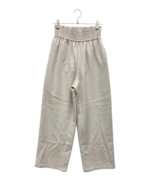 JOURNAL STANDARD（ジャーナルスタンダード）JOURNAL STANDARD (ジャーナル スタンダード) ウールライクストレッチワイドパンツ ベージュ サイズ:36 未使用品の古着・服飾アイテム