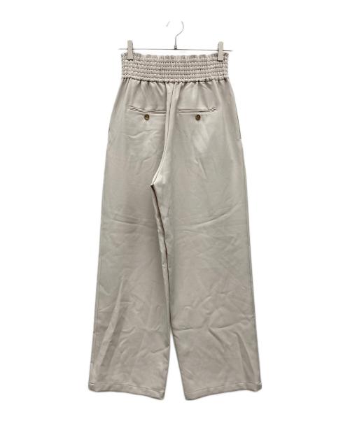 JOURNAL STANDARD（ジャーナルスタンダード）JOURNAL STANDARD (ジャーナル スタンダード) ウールライクストレッチワイドパンツ ベージュ サイズ:36 未使用品の古着・服飾アイテム