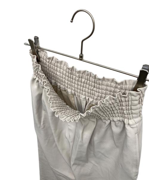 JOURNAL STANDARD（ジャーナルスタンダード）JOURNAL STANDARD (ジャーナル スタンダード) ウールライクストレッチワイドパンツ ベージュ サイズ:36 未使用品の古着・服飾アイテム