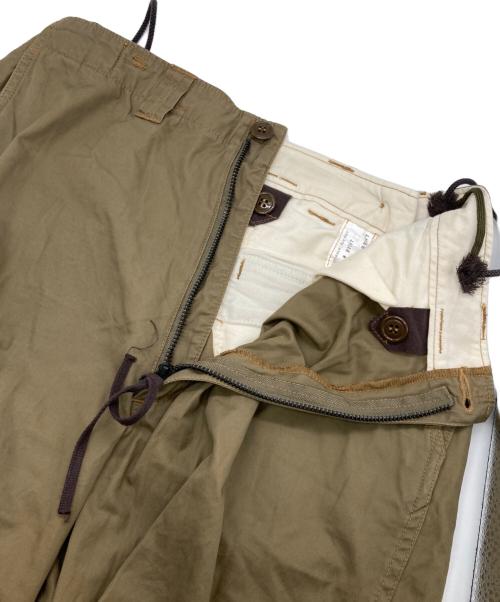 FATIGUE SLACKS（ファティーグスラックス）FATIGUE SLACKS (ファティーグスラックス) CORONA (コロナ) ジョガーイージーパンツ ブラウン サイズ:Mの古着・服飾アイテム