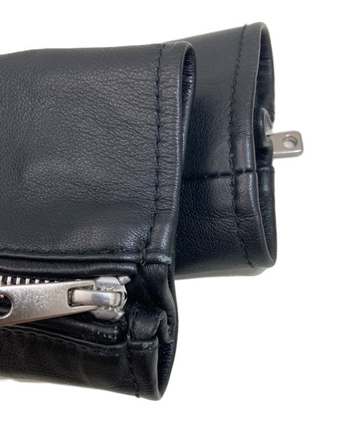 UNITED TOKYO（ユナイテッドトーキョー）UNITED TOKYO (ユナイテッドトーキョー) シングルライダースジャケット ブラック サイズ:1の古着・服飾アイテム