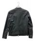 UNITED TOKYO (ユナイテッドトーキョー) シングルライダースジャケット ブラック サイズ:1：4500円