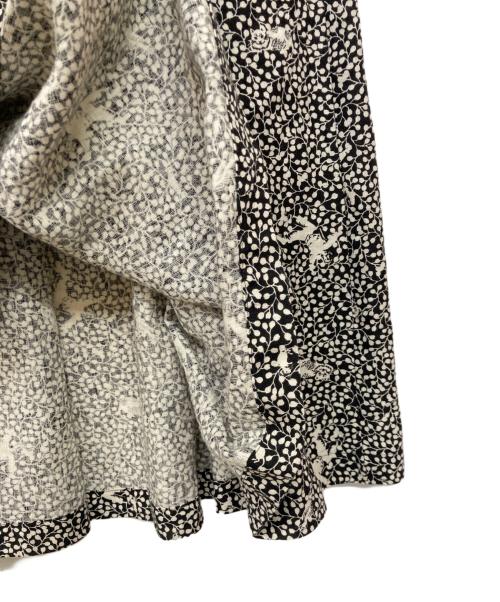 lisette（リゼッタ）lisette (リゼッタ) ジュプ・ゴーシュ リネンフレアスカート ブラック サイズ:‐の古着・服飾アイテム