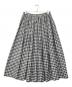 lisette (リゼッタ) ナディーヌコットンギンガムチェックロングスカート ブラック サイズ:-：8000円
