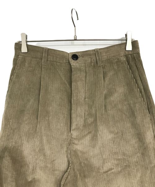 AMI Alexandre Mattiussi（アミアレクサンドルマテュッシ）AMI Alexandre Mattiussi (アミ アレクサンドル マテュッシ) コーデュロイパンツ ブラウン サイズ:XSの古着・服飾アイテム