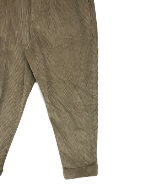 AMI Alexandre Mattiussi（アミアレクサンドルマテュッシ）AMI Alexandre Mattiussi (アミ アレクサンドル マテュッシ) コーデュロイパンツ ブラウン サイズ:XSの古着・服飾アイテム