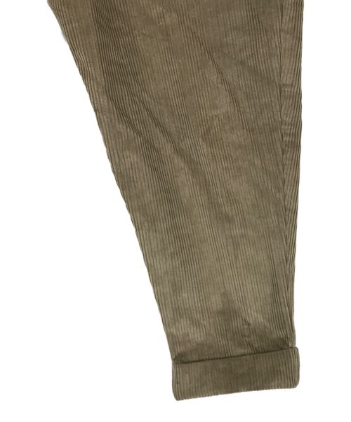 AMI Alexandre Mattiussi（アミアレクサンドルマテュッシ）AMI Alexandre Mattiussi (アミ アレクサンドル マテュッシ) コーデュロイパンツ ブラウン サイズ:XSの古着・服飾アイテム