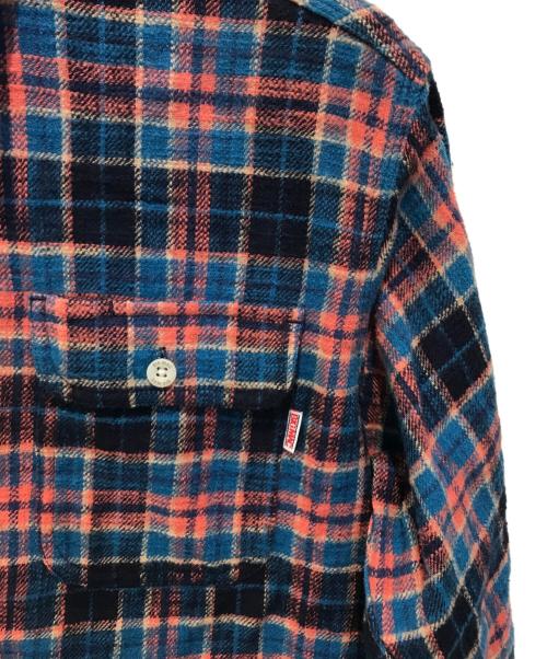 big mac（ビッグマック）big mac (ビッグマック) フランネルシャツ　BM24FW001 ネイビー サイズ:Sの古着・服飾アイテム