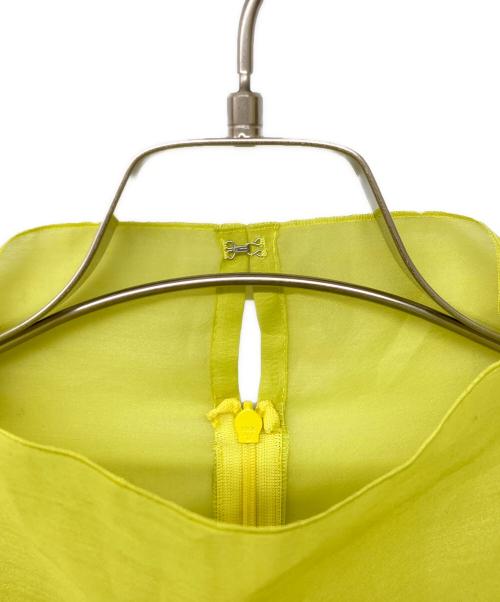 STUMBLY（スタンブリ―）STUMBLY (スタンブリ―) シアーボリュームスリーブボトルネックPO イエロー サイズ:36の古着・服飾アイテム