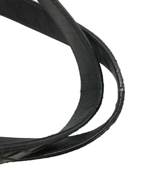 BOTTEGA VENETA（ボッテガベネタ）BOTTEGA VENETA (ボッテガベネタ) ナイロントートバッグ ブラックの古着・服飾アイテム