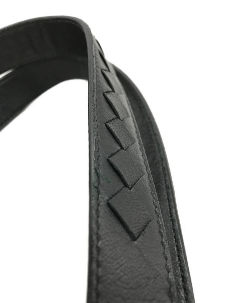 BOTTEGA VENETA（ボッテガベネタ）BOTTEGA VENETA (ボッテガベネタ) ナイロントートバッグ ブラックの古着・服飾アイテム