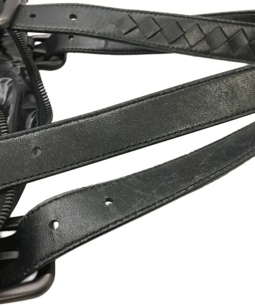 BOTTEGA VENETA（ボッテガベネタ）BOTTEGA VENETA (ボッテガベネタ) ナイロントートバッグ ブラックの古着・服飾アイテム