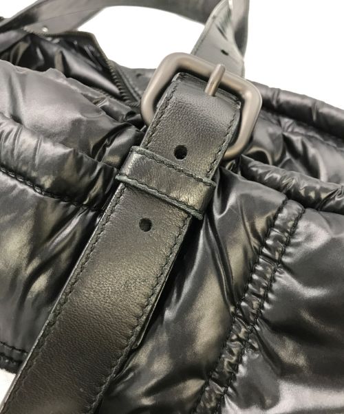 BOTTEGA VENETA（ボッテガベネタ）BOTTEGA VENETA (ボッテガベネタ) ナイロントートバッグ ブラックの古着・服飾アイテム