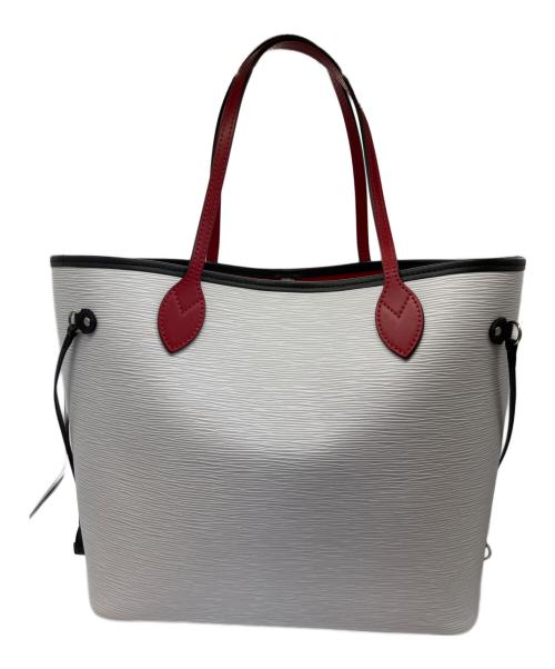 LOUIS VUITTON（ルイ ヴィトン）LOUIS VUITTON (ルイ ヴィトン) ネヴァーフルMM ホワイト×レッドの古着・服飾アイテム