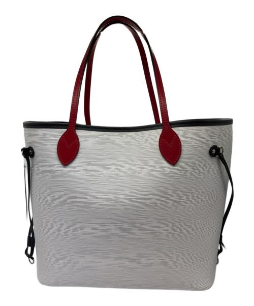 LOUIS VUITTON（ルイ ヴィトン）LOUIS VUITTON (ルイ ヴィトン) ネヴァーフルMM ホワイト×レッドの古着・服飾アイテム